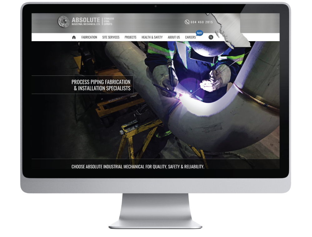 Absolute Industrial Mechanical Ltd. site Creative Inc.